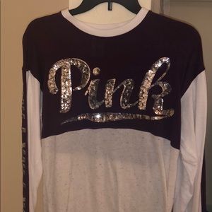 VS PINK sparkle long sleeve